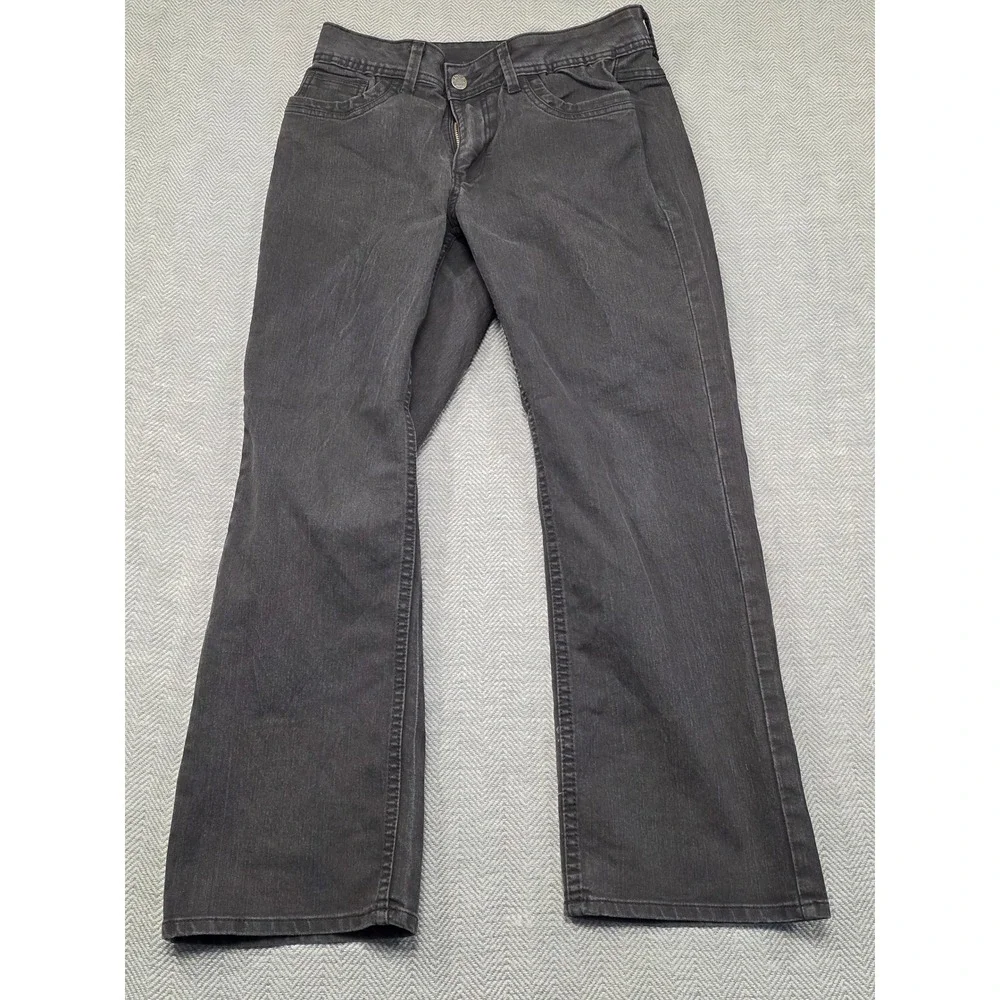 Riders by Lee Black Bootcut Jeans Womens 12P Mid Rise‎ Stretch Denim 130T490
